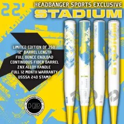Clearance – 2022 DeMarini Stadium 12″ USSSA Slowpitch Softball Bat: WTDXSHU-22 -Baseball Shop DeMarini Stadium SHU 22 Blue Yellow 1200x1200 d2615356 1214 4b64 826d f6ae59a48d76 800x