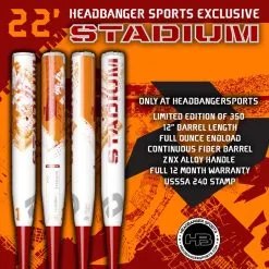 Clearance – 2022 DeMarini Stadium 12″ USSSA Slowpitch Softball Bat: WTDXSTU-22 -Baseball Shop DeMarini Stadium STU 22 Red Orange 1200x1200 b83cb472 7006 47d9 a10d a9a3f1f5be64 800x