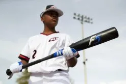 Clearance – Marucci F5 Senior League Black USSSA (-5) Baseball Bat: MSBF52Y5 -Baseball Shop F5Black 2 800x