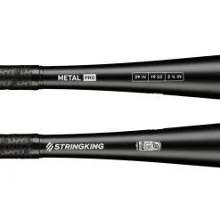 Clearance – StringKing Metal PRO (-10) USSSA Baseball Bat: SKSLMP10 -Baseball Shop StringKing Baseball Bat Metal Pro 29 Inch USSSA 3 Taper base 2x 800x