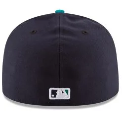 Men's Seattle Mariners New Era Navy/Aqua Alternate Authentic Collection On Field 59FIFTY Fitted Hat 9 Men's Seattle Mariners New Era Navy/Aqua Alternate Authentic Collection On Field 59FIFTY Fitted Hat -Baseball Shop aqua seattle mariners alternate authentic collection on field 59fifty fitted hat pi2659000 altimages ff 2659204alt4 full