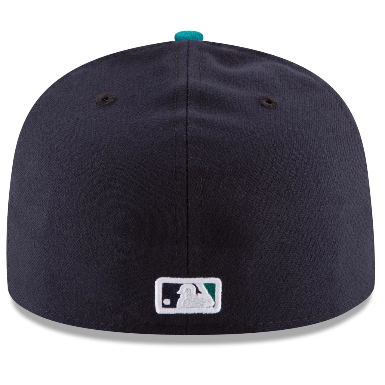 Men's Seattle Mariners New Era Navy/Aqua Alternate Authentic Collection On Field 59FIFTY Fitted Hat 6 Men's Seattle Mariners New Era Navy/Aqua Alternate Authentic Collection On Field 59FIFTY Fitted Hat - Image 4