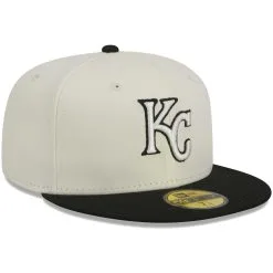 Men's Kansas City Royals New Era Stone/Black Chrome 59FIFTY Fitted Hat -Baseball Shop black kansas city royals chrome 59fifty fitted hat ss5 p 200013213pv 3u ytwzmhcnvsq5a3cvrzztv 4rnc9wnxj2dpwxwzjooe
