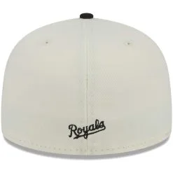 Men's Kansas City Royals New Era Stone/Black Chrome 59FIFTY Fitted Hat -Baseball Shop black kansas city royals chrome 59fifty fitted hat ss5 p 200013213pv 4u ytwzmhcnvsq5a3cvrzztv qjic9z3gjfqcuqlpqsna