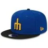 Men's Seattle Mariners New Era Royal/Black 2023 City Connect 9FIFTY Snapback Adjustable Hat