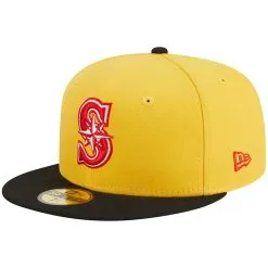 Men's Seattle Mariners New Era Yellow/Black Grilled 59FIFTY Fitted Hat 8 Men's Seattle Mariners New Era Yellow/Black Grilled 59FIFTY Fitted Hat -Baseball Shop black seattle mariners grilled 59fifty fitted hat ss5 p 200006683pv 3u bvi139vpyint8ybvwesjv pzdipnvmerz6ubax7ruv