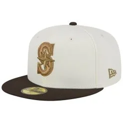 Men's Seattle Mariners New Era White/Brown 40th Team Anniversary 59FIFTY Fitted Hat -Baseball Shop brown seattle mariners 40th team anniversary 59fifty fitted hat ss5 p 200006629pv 3u fhhndc1e4lp4y14xzzrvv nknbggkaxlk0ryze13rj