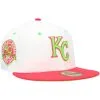 Men's Kansas City Royals New Era White/Coral 40th Anniversary Strawberry Lolli 59FIFTY Fitted Hat -Baseball Shop coral kansas city royals 40th anniversary strawberry lolli 59fifty fitted hat ss5 p 4770956pv 1u ccwlsjhlmwkyigpapfr8v o8rvdyiejfcsndmqbw9y
