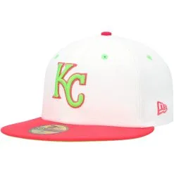 Men's Kansas City Royals New Era White/Coral 40th Anniversary Strawberry Lolli 59FIFTY Fitted Hat -Baseball Shop coral kansas city royals 40th anniversary strawberry lolli 59fifty fitted hat ss5 p 4770956pv 3u ccwlsjhlmwkyigpapfr8v k2mhmzrmsgsm9ijyteb8