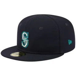 Infant Seattle Mariners New Era Navy My First 59FIFTY Fitted Hat
