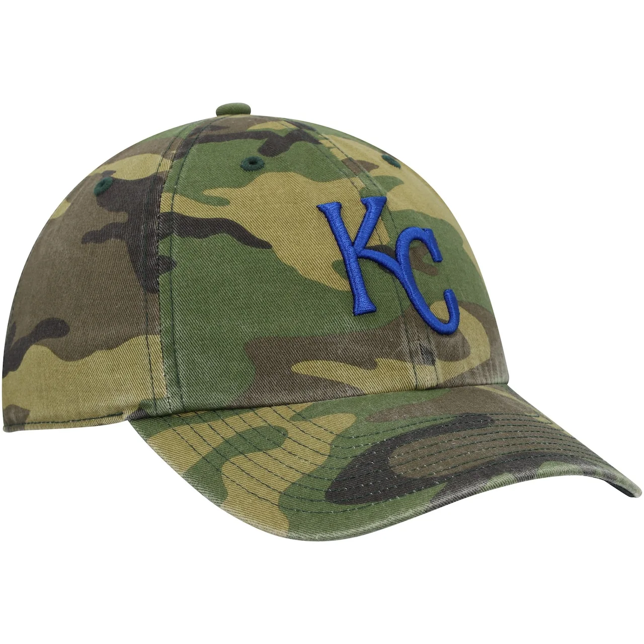 Men's Kansas City Royals '47 Camo Clean Up Adjustable Hat 5 Men's Kansas City Royals '47 Camo Clean Up Adjustable Hat - Image 3