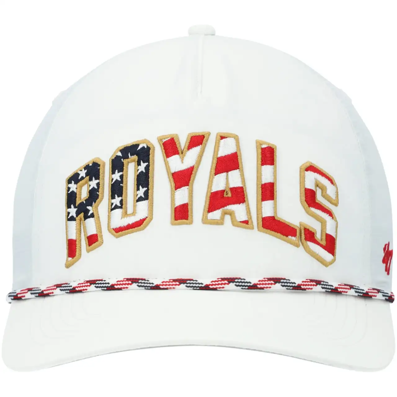 Men's Kansas City Royals '47 White Flag Flutter Hitch Snapback Hat 4 Men's Kansas City Royals '47 White Flag Flutter Hitch Snapback Hat - Image 2