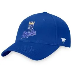 Men's Kansas City Royals Fanatics Branded Royal Cooperstown Collection Core Adjustable Hat