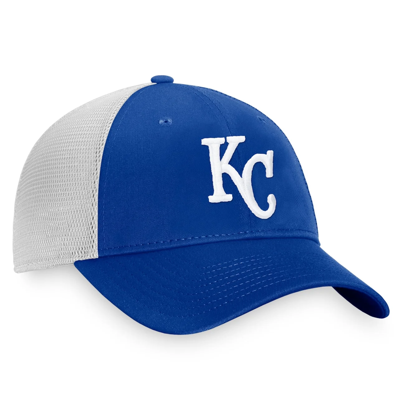Men's Kansas City Royals Fanatics Branded Royal Cooperstown Collection Core Trucker Snapback Hat 5 Men's Kansas City Royals Fanatics Branded Royal Cooperstown Collection Core Trucker Snapback Hat - Image 3