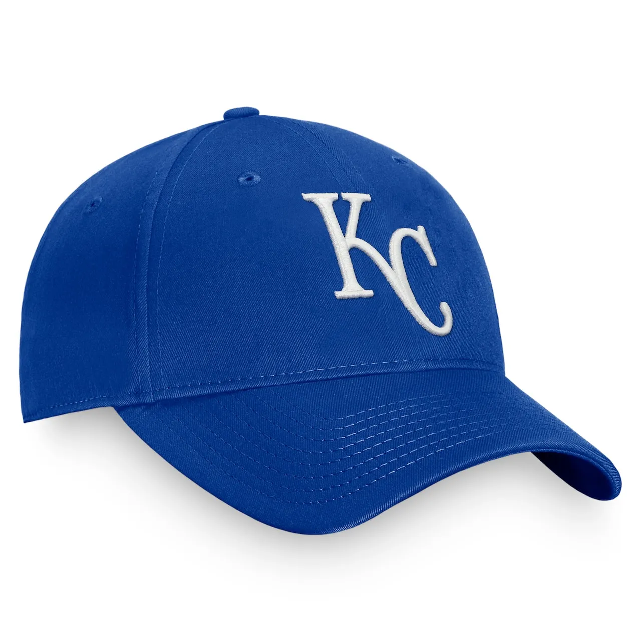 Men's Kansas City Royals Fanatics Branded Royal Core Adjustable Hat 5 Men's Kansas City Royals Fanatics Branded Royal Core Adjustable Hat - Image 3