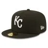 Men's Kansas City Royals New Era Black Team Logo 59FIFTY Fitted Hat -Baseball Shop mens new era black kansas city royals team logo 59fifty fitted hat pi4733000 altimages ff 4733461 627328d50ea2fba66522alt1 full
