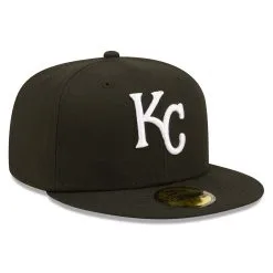 Men's Kansas City Royals New Era Black Team Logo 59FIFTY Fitted Hat -Baseball Shop mens new era black kansas city royals team logo 59fifty fitted hat pi4733000 altimages ff 4733461 627328d50ea2fba66522alt3 full
