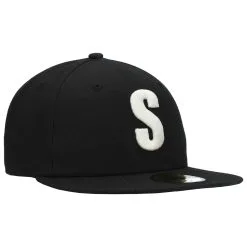 Men's Seattle Mariners New Era Black Cooperstown Collection Turn Back The Clock Steelheads 59FIFTY Fitted Hat -Baseball Shop mens new era black seattle mariners cooperstown collection turn back the clock steelheads 59fifty fitted hat pi4274000 altimages ff 4274745 bf07c2259215d90c4c93alt3 full