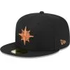 Men's Seattle Mariners New Era Black Metallic Pop 59FIFTY Fitted Hat -Baseball Shop mens new era black seattle mariners metallic pop 59fifty fitted hat ss5 p 5047347pv 1u ahykvuvwjvwta1kiussev z5q00g1h6fbukhvd7gig