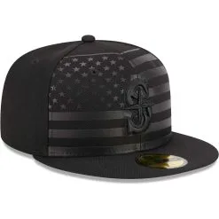 Men's Seattle Mariners New Era Black Tonal Flag 59FIFTY Fitted Hat -Baseball Shop mens new era black seattle mariners tonal flag 59fifty fitted hat ss5 p 200013365pv 3u bmjuk8kwxc9utsqkgyaqv mdtcqcglsb2zlkzyvvto