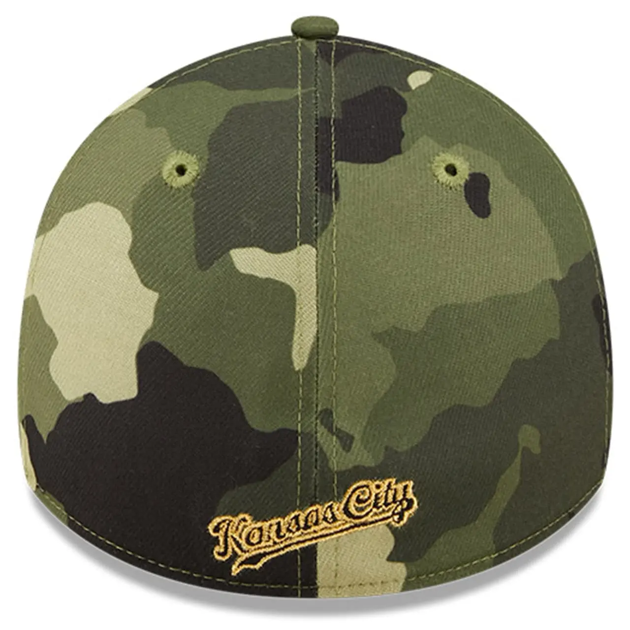 Men's Kansas City Royals New Era Camo 2022 Armed Forces Day 39THIRTY Flex Hat 6 Men's Kansas City Royals New Era Camo 2022 Armed Forces Day 39THIRTY Flex Hat - Image 4