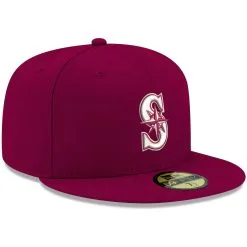 Men's Seattle Mariners New Era Cardinal White Logo 59FIFTY Fitted Hat 8 Men's Seattle Mariners New Era Cardinal White Logo 59FIFTY Fitted Hat -Baseball Shop mens new era cardinal seattle mariners white logo 59fifty fitted hat pi4208000 altimages ff 4208794 a95bedca492c2c653df1alt3 full
