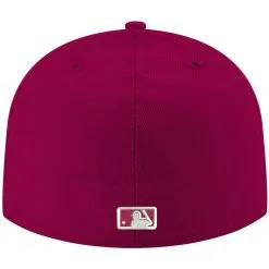 Men's Seattle Mariners New Era Cardinal White Logo 59FIFTY Fitted Hat 9 Men's Seattle Mariners New Era Cardinal White Logo 59FIFTY Fitted Hat -Baseball Shop mens new era cardinal seattle mariners white logo 59fifty fitted hat pi4208000 altimages ff 4208794 a95bedca492c2c653df1alt4 full