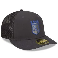 Men's Kansas City Royals New Era Graphite 2022 Batting Practice Low Profile 59FIFTY Fitted Hat -Baseball Shop mens new era graphite kansas city royals 2022 batting practice low profile 59fifty fitted hat pi4418000 altimages ff 4418858 57498e9883edb349139balt3 full