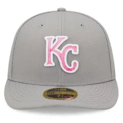Baseball Shop -Baseball Shop mens new era gray kansas city royals 2022 mothers day on field low profile 59fifty fitted hat pi4459000 altimages ff 4459314 7c2d31cf249e14b708e6alt2 full
