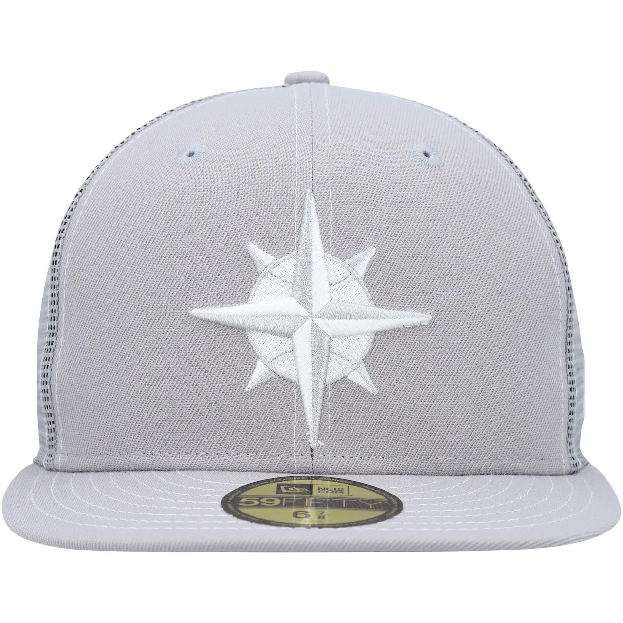 Men's Seattle Mariners New Era Gray 2023 On-Field Batting Practice 59FIFTY Fitted Hat 4 Men's Seattle Mariners New Era Gray 2023 On-Field Batting Practice 59FIFTY Fitted Hat - Image 2