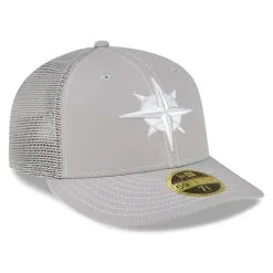 Men's Seattle Mariners New Era Gray 2023 On-Field Batting Practice Low Profile 59FIFTY Fitted Hat -Baseball Shop mens new era gray seattle mariners 2023 on field batting practice low profile 59fifty fitted hat ss5 p 4992718pv 3u qulptpu6bvfnivwdwwqrv saicyxmnoqxta7w9u9hb