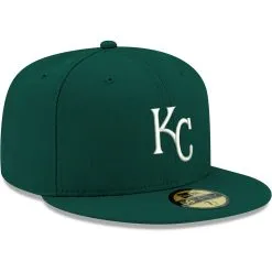 Men's Kansas City Royals New Era Green White Logo 59FIFTY Fitted Hat -Baseball Shop mens new era green kansas city royals white logo 59fifty fitted hat pi4705000 altimages ff 4705592 df0099ef2d6416bf60f7alt3 full