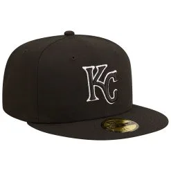 Men's Kansas City Royals New Era Black On Black Dub 59FIFTY Fitted Hat -Baseball Shop mens new era kansas city royals black on black dub 59fifty fitted hat ss5 p 4799926pv 3u mxyowtj74ngi2mtw8tmiv 7ul74xujbpzgp2d7bqwf