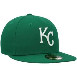 Men's Kansas City Royals New Era Kelly Green White Logo 59FIFTY Fitted Hat -Baseball Shop mens new era kelly green kansas city royals white logo 59fifty fitted hat pi4708000 altimages ff 4708065 be9e6c385cddd3c972cealt3 full