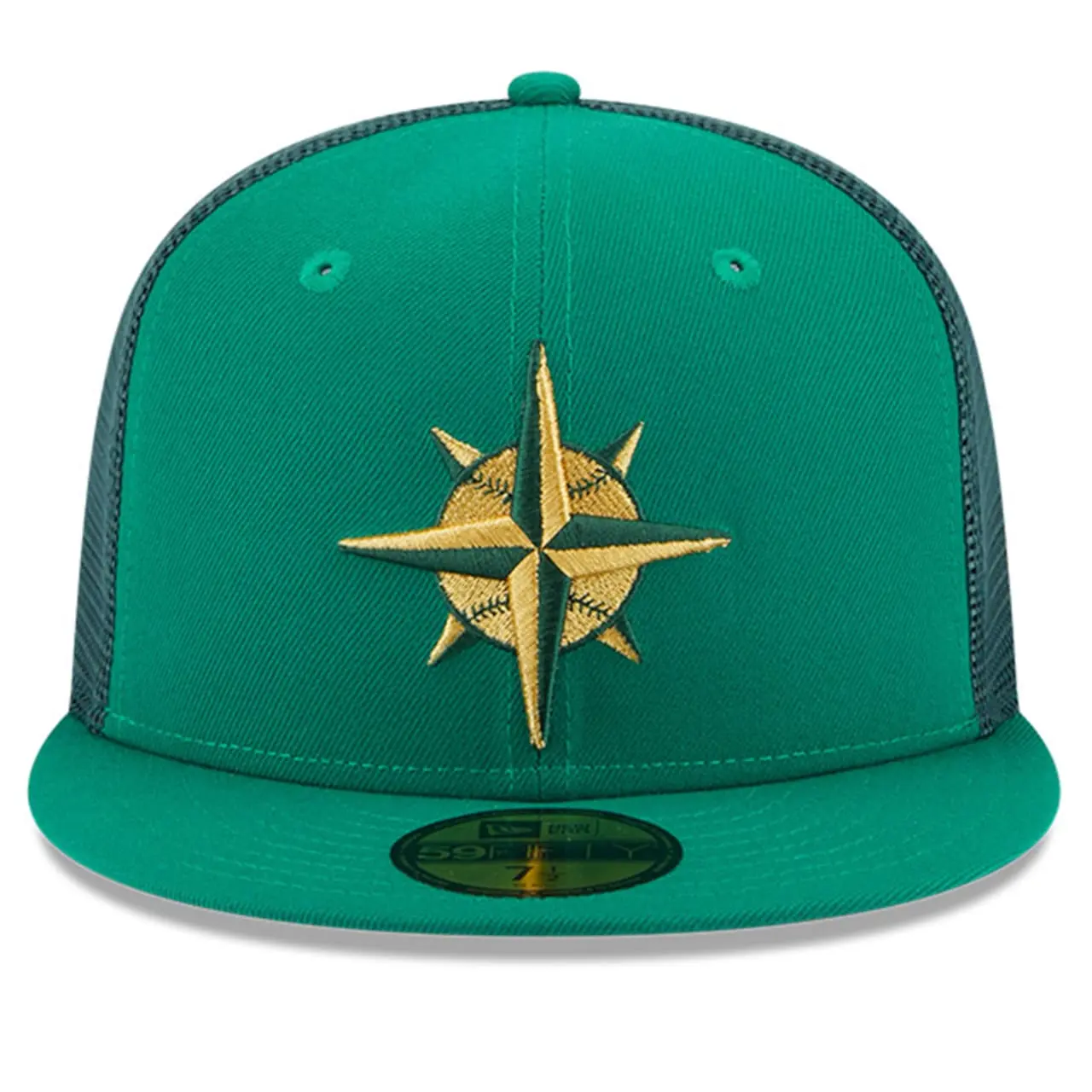 Men's Seattle Mariners New Era Kelly Green 2023 St. Patrick's Day 59FIFTY Fitted Hat 4 Men's Seattle Mariners New Era Kelly Green 2023 St. Patrick's Day 59FIFTY Fitted Hat - Image 2