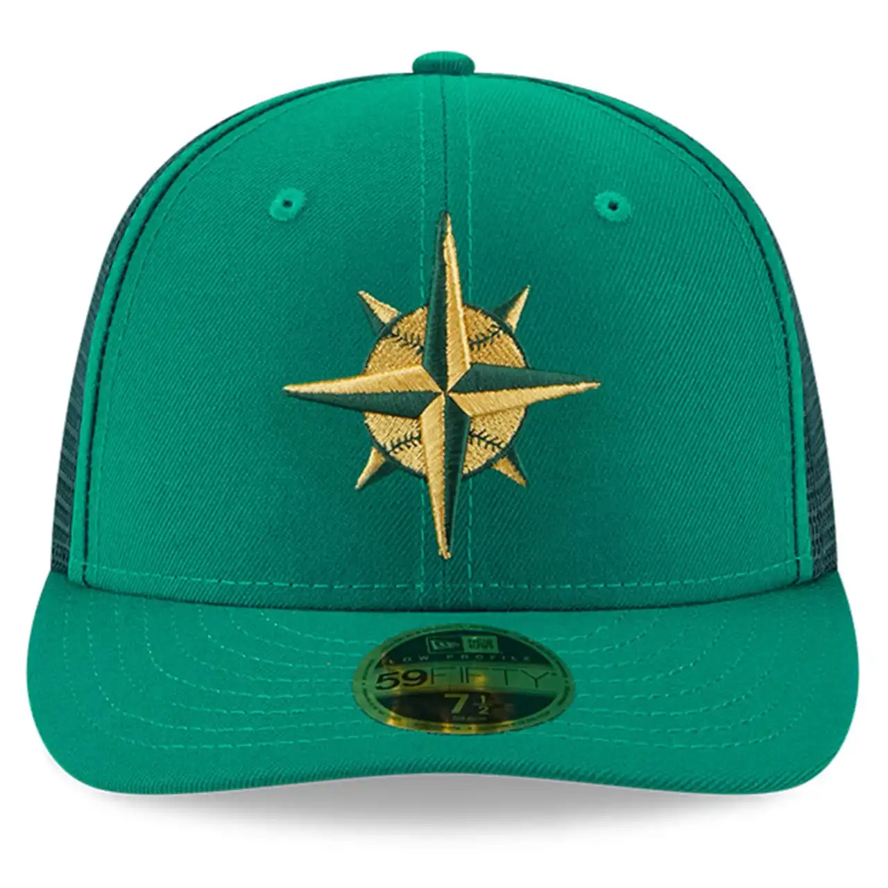 Men's Seattle Mariners New Era Kelly Green 2023 St. Patrick's Day Low Profile 59FIFTY Fitted Hat 4 Men's Seattle Mariners New Era Kelly Green 2023 St. Patrick's Day Low Profile 59FIFTY Fitted Hat - Image 2