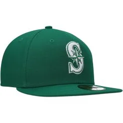 Men's Seattle Mariners New Era Kelly Green White Logo 59FIFTY Fitted Hat 8 Men's Seattle Mariners New Era Kelly Green White Logo 59FIFTY Fitted Hat -Baseball Shop mens new era kelly green seattle mariners white logo 59fifty fitted hat pi4708000 altimages ff 4708055 484317c971bc426309f9alt3 full