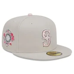 Men's Seattle Mariners New Era Khaki 2023 Mother's Day On-Field 59FIFTY Fitted Hat