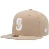 Men's Seattle Mariners New Era Khaki 59FIFTY Fitted Hat -Baseball Shop mens new era khaki seattle mariners 59fifty fitted hat ss5 p 200023119pv 1u 3xtpdpofdeljnmw6gv6dv pbckxjatljeijn3oxin8