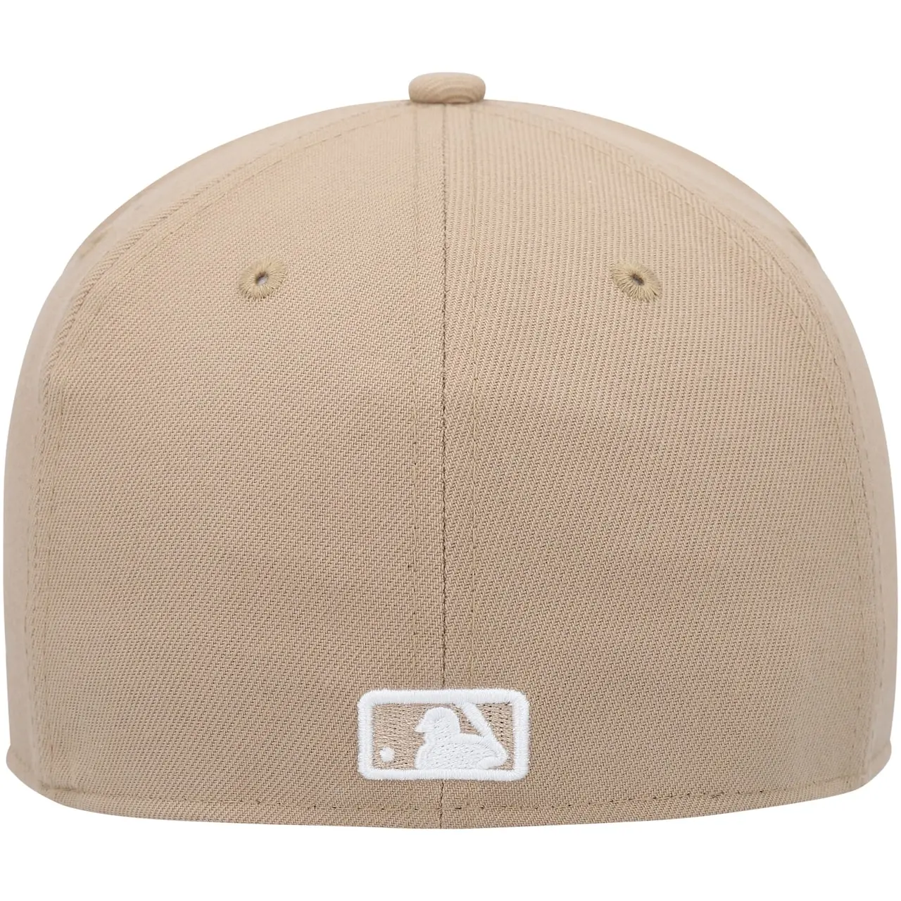 Men's Seattle Mariners New Era Khaki 59FIFTY Fitted Hat 6 Men's Seattle Mariners New Era Khaki 59FIFTY Fitted Hat - Image 4