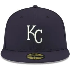 Men's Kansas City Royals New Era Navy White Logo 59FIFTY Fitted Hat -Baseball Shop mens new era navy kansas city royals white logo 59fifty fitted hat pi4208000 altimages ff 4208773 d600f2867568be146632alt2 full