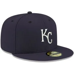 Men's Kansas City Royals New Era Navy White Logo 59FIFTY Fitted Hat -Baseball Shop mens new era navy kansas city royals white logo 59fifty fitted hat pi4208000 altimages ff 4208773 d600f2867568be146632alt3 full