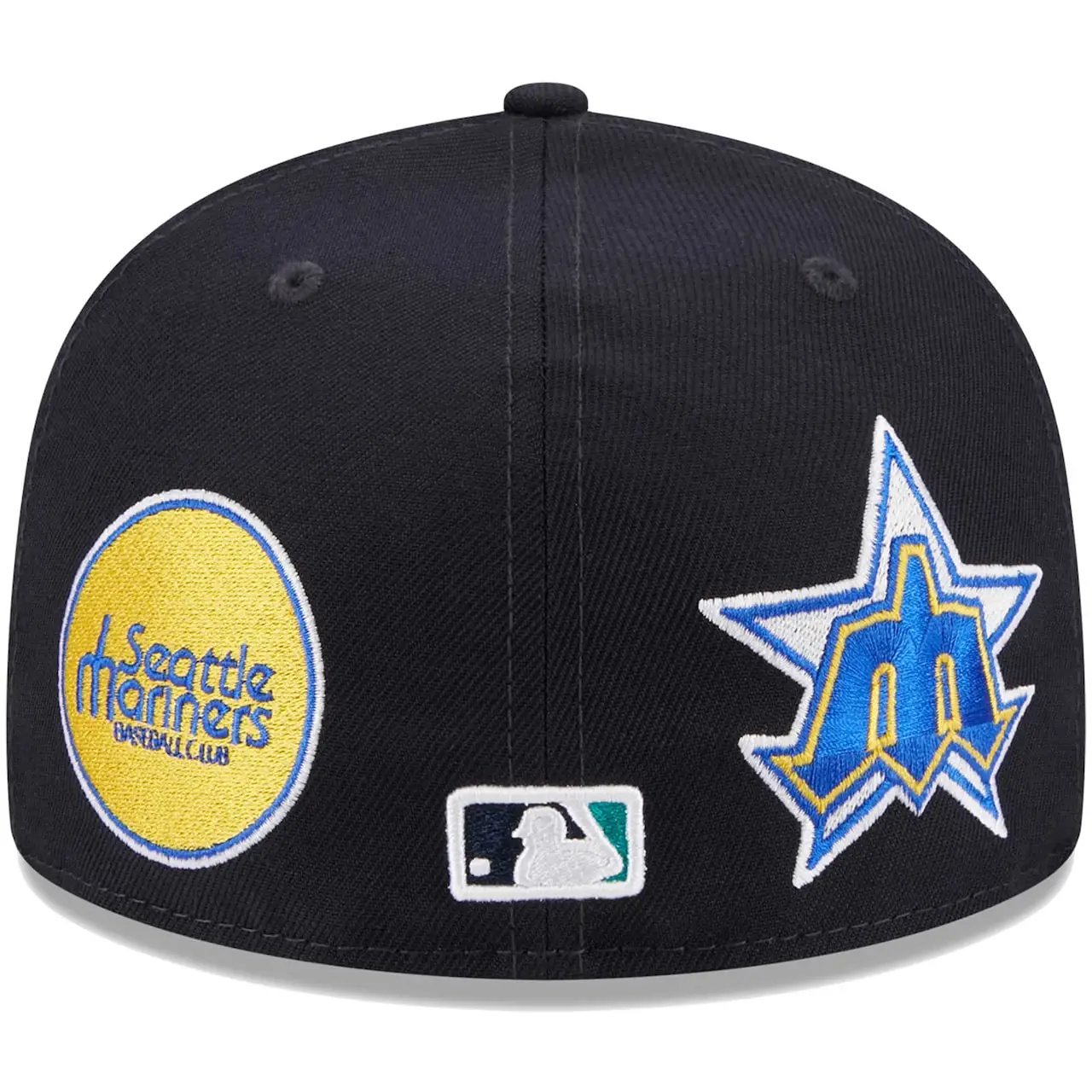 Men's Seattle Mariners New Era Navy 2023 MLB All-Star Game Multi-Patch 59FIFTY Fitted Hat 6 Men's Seattle Mariners New Era Navy 2023 MLB All-Star Game Multi-Patch 59FIFTY Fitted Hat - Image 4