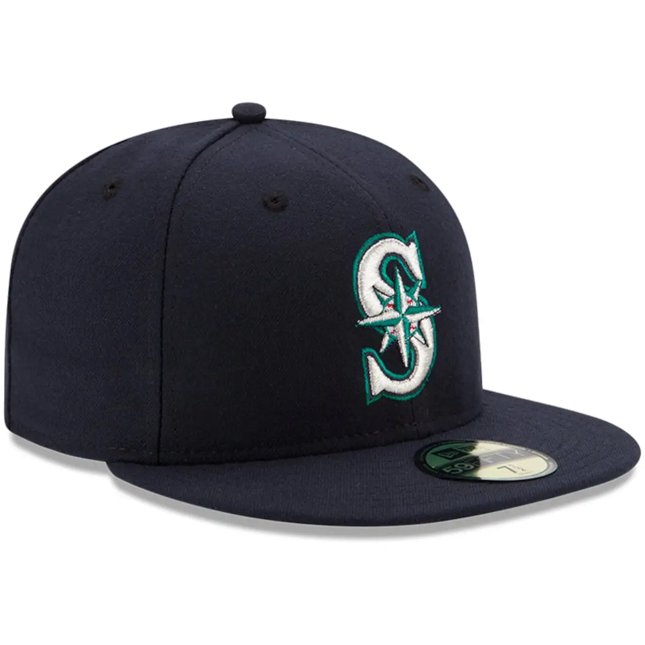 Men's Seattle Mariners New Era Navy Authentic Collection On Field 59FIFTY Fitted Hat 5 Men's Seattle Mariners New Era Navy Authentic Collection On Field 59FIFTY Fitted Hat - Image 3