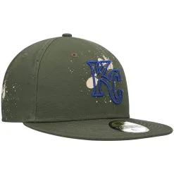 Men's Kansas City Royals New Era Olive Splatter 59FIFTY Fitted Hat -Baseball Shop mens new era olive kansas city royals splatter 59fifty fitted hat pi4272000 altimages ff 4272435 6ecda85ab570e35cb5d0alt3 full