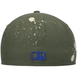 Men's Kansas City Royals New Era Olive Splatter 59FIFTY Fitted Hat -Baseball Shop mens new era olive kansas city royals splatter 59fifty fitted hat pi4272000 altimages ff 4272435 6ecda85ab570e35cb5d0alt4 full