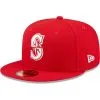 Men's Seattle Mariners New Era Red White Logo 59FIFTY Fitted Hat 2 Men's Seattle Mariners New Era Red White Logo 59FIFTY Fitted Hat -Baseball Shop mens new era red seattle mariners white logo 59fifty fitted hat pi4692000 altimages ff 4692875 303f044a1f77975b1d4falt1 full