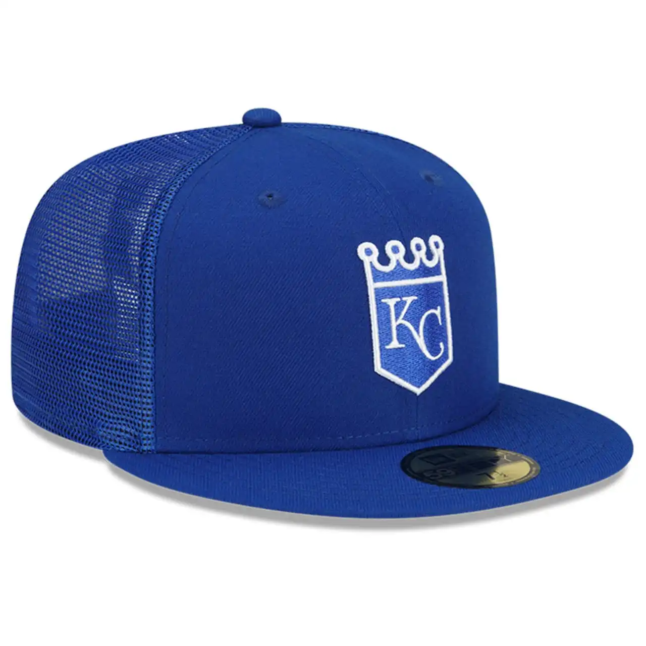 Men's Kansas City Royals New Era Royal 2023 Batting Practice 59FIFTY Fitted Hat 5 Men's Kansas City Royals New Era Royal 2023 Batting Practice 59FIFTY Fitted Hat - Image 3