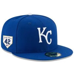 Men's Kansas City Royals New Era Royal 2023 Jackie Robinson Day 59FIFTY Fitted Hat