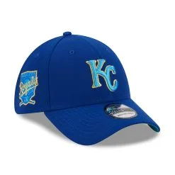 Men's Kansas City Royals New Era Royal 2023 MLB Father's Day 39THIRTY Flex Hat